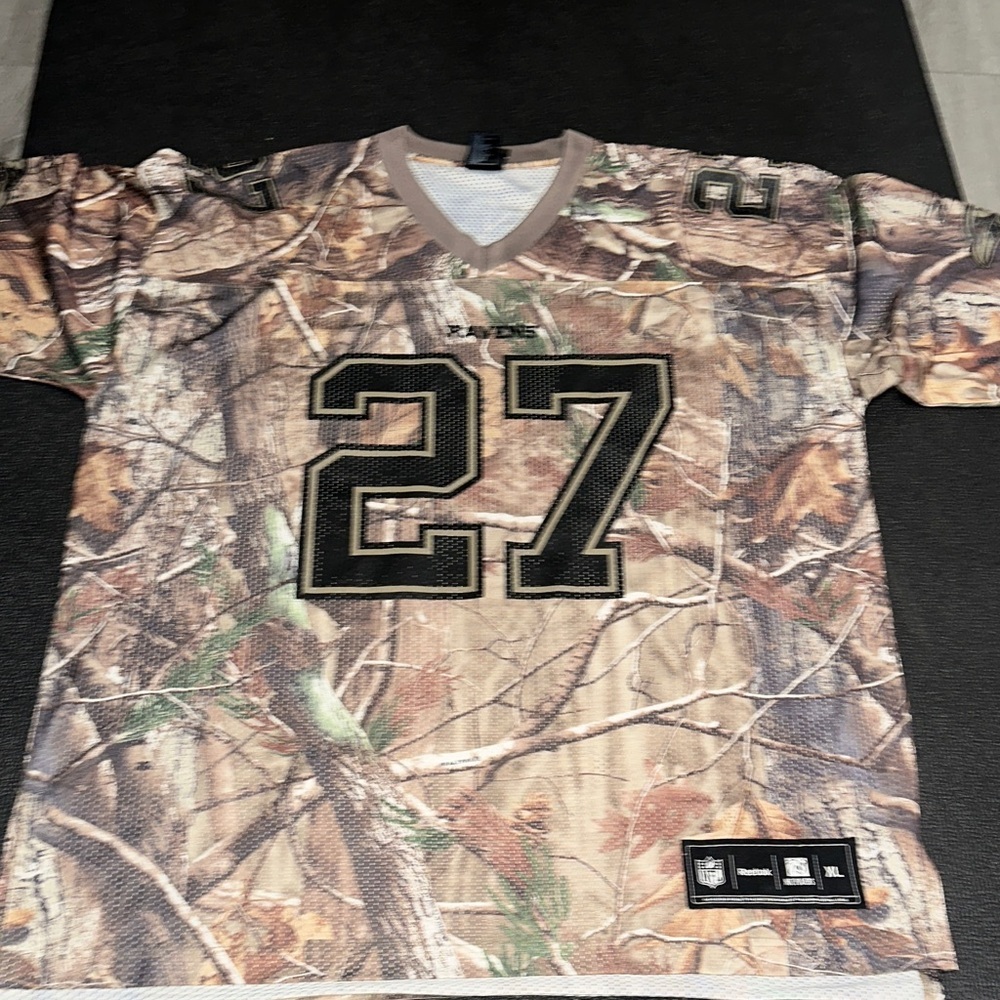 NFL team apparel Men's Camouflage Raven Jersey 27 - Picture 2 of 9